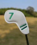 9 Pcs PU Club Head Covers For Irons And Putters With Large Digital Number Design For Easy Identification on iron