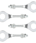 Pack of 4 Rear Chain Tensioner Axle Adjusters 15mm for Coleman CT200u CT200u-EX Baja MB200 Massimo Mini Bike Go Kart