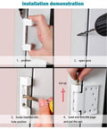 Installation demonstration of Heavy Duty Aluminum Flag Hinge For Swing Doors And Windows with screws and tools.
