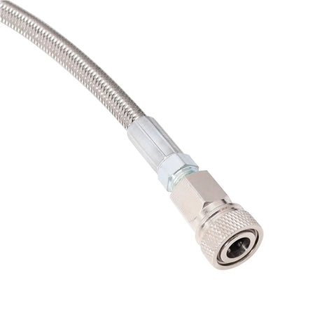 Gas Up Your Tanks With 4500 PSI DIN Valve Scuba Adapter For PCP Tanks And Paintball HPA Fill Station With metal braided hose