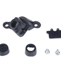 RDHFTNIHU Access Latch Component in black plastic with screws, designed for 2007-2013 pickup tailgates.