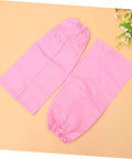 Top Shelf Waterproof Leg Warmers For Kids And Teens Fly Gaiters To Keep Pants Dry Trail Ready Dust Blocker For Outdoor Adventures Cleanroom Use With Snug Elastic Bands in pink nylon.  