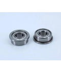 Hot Deal On 10 Pack F682X ZZ Flanged Deep Groove Ball Bearings With Steel Shielding For Tiny Machines And Smooth Spinning Action You Need, two steel flanged bearings.