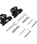 Hood Light Mounting Brackets 2-Pack Adjustable 304 Stainless Steel with tools for Off-Road Truck SUV ATV LED Work Lights