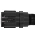 Garden Hose Pressure Regulator With G Three Fourth Thread Water Flow Control Valve for irrigation systems, black fireproof plastic