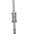 Premium MGN9 Linear Guide Kit With Six 400Mm Rails And Matching Sliders, showing ball slide on track.