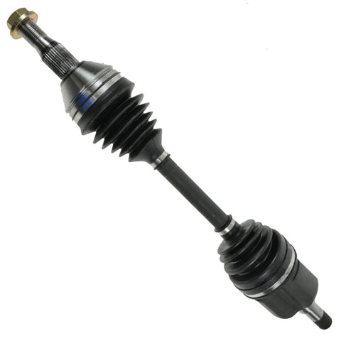 Front CV Axle Assemblies And Wheel Bearing Hub Kit 4 Piece Replacement For Buick Park Avenue 1997 2004, single CV axle view