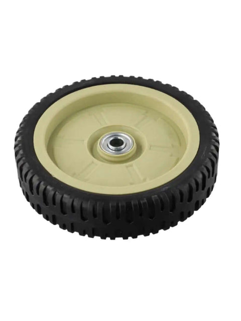 Rubber Wheel 19.5 Cm Diameter For Hand Push Front And Rear Wheels Replacement, Tough As Nails Roller Wheel.