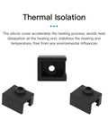 Ender 3 S1 Silicone Sock Bundle 5 Pcs And 10 Nozzles 0.4mm For Sprite Extruder Pro Kit showing thermal isolation silicone socks