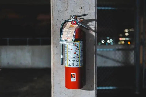Rock Solid 5 Lb Abc Fire Extinguisher With Pressure Gauge And Wall Hook Ul Certified Dry Chemical Powder Ready To Roll In Home Garage Or Work Truck Setup Smooth Handling No Sweat Guaranteed Peace Of Mind