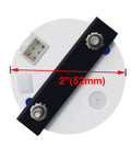 Back view of 0 To 30 Ohm Fuel Gauge 2 Inch Fuel Level Gauge For Auto Car Truck Boat Motorcycle Yacht 9 To 32V Waterproof IP67