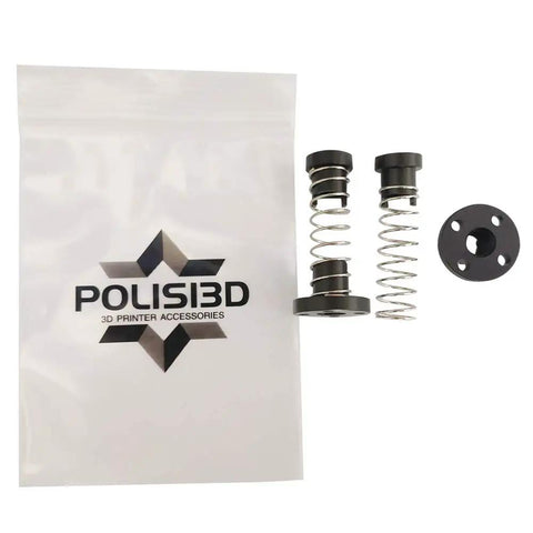 Sturdy T8 POM Anti Backlash Nut Kit 2 Pack For Ender 5 Pro And Ender Plus 3D Printer With 2mm Pitch And 4mm Lead on white surface