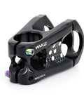 Shorty 50mm 31.8mm Mountain Bike Stem For One And One Eighth Inch Steerer Tube Zero Degree Rise Lightweight CNC Machined Al6061 Hollow Design