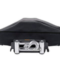 Heavy Duty Winch Cover With Drawstring And UV Resistant Waterproof Shield For Indoor Outdoor Use All Weather Dust Protector For Electric Winches Up To 12000 Lbs Neoprene Tough Guard covering winch.
