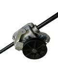 Drive Assembly For Self Propelled Deck 46.5 Cm With 60 mm Pulley And 12.8 mm Shaft Direct Fit Replacement Part For Easy Install And Smooth Power Transmission In Lawn Equipment, metal drive unit
