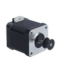 Side view of Replacement Z Axis NEMA 17 Stepper Motor 42x48mm For K1 Max 2024, showing 20-tooth gear and compact design
