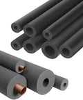 Go-To EPDM Foam Pipe Insulation Tube, Six-Foot Long, 3/4 Inch Inside Diameter, 3/8 Inch Wall Thickness, Durable Foam Tubing
