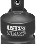 3/4 Inch To 1/2 Inch Impact Socket Adapter Reducer For Impact Guns Wrenches Breaker Bars And Ratchets, Chrome Vanadium