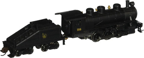 USRA 0-6-0 Switcher Locomotive with Tender for N Scale, Central New Jersey Theme, highly detailed prototypical steam engine