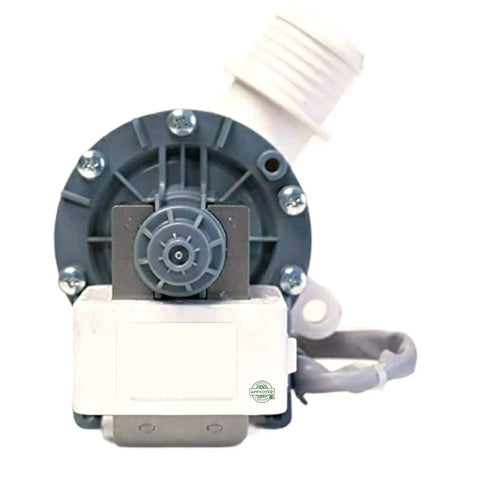 Front view of Washer Drain Pump Assembly 6 Inch Replacement For GE Hotpoint Fits OEM 20667413 PS12723115 AP6889136 EAP12723115