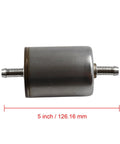 Three Eighths Inch Magnetic Inline Transmission And Power Steering Filter For Universal Light Trucks And Cars, cylindrical filter