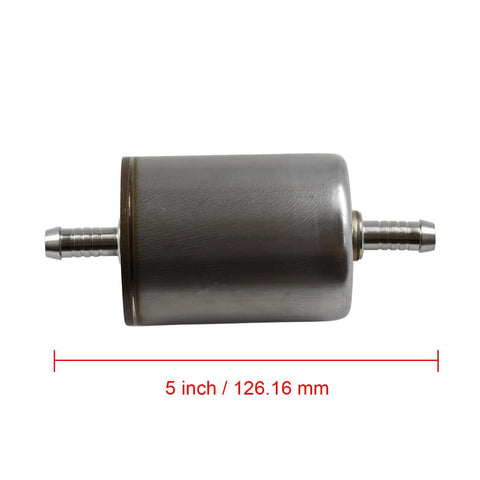 Three Eighths Inch Magnetic Inline Transmission And Power Steering Filter For Universal Light Trucks And Cars, cylindrical filter