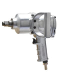 Heavy Industrial Three Quarter Inch Pneumatic Impact Wrench Featuring Ripping Twin Hammer Power That Brings Serious Juice To Fleet Mechanics And Dock Teams Running Tasks Smooth As Glass side view showing 3/4 inch drive.