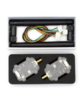2.4G LoRa Telemetry Radio for Drones and Robotics LR24-F Data Transmitter Module with antennas and wires in package