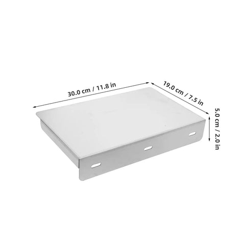 Solid As A Rock Ev Charger Protective Housing And Waterproof Outdoor Box Cover Built Damn Tough, stainless steel dimensions shown.