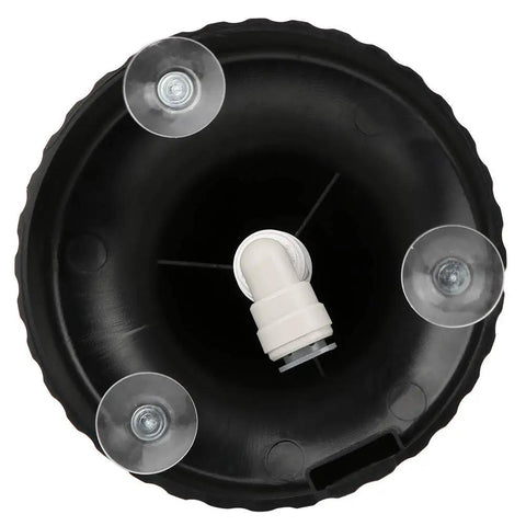 Top view of Portable Glass Rinser For Bar And Restaurant Use Quick Time Saver Water Saving Glass Washer with suction cups