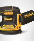 Side view of 20V Max Brushless Orbital Sander Tool Only With Variable Speed Control 8000 To 12000 OPM Low Profile for Close Work