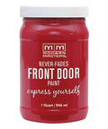 Red quart Hopeful Satin Front Door Paint For Interior Or Exterior Use Water Based ultra durable quick dry never fade color