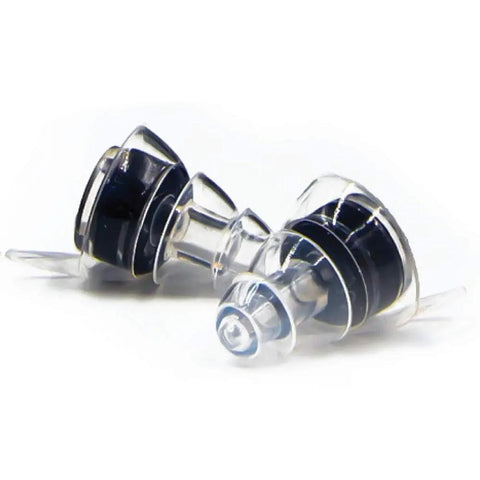 High Fidelity Concert Ear Plugs Reusable Noise Reduction Set With Two Sizes Included NRR 19dB for rave live music festivals
