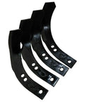 8 Piece Replacement Tiller Tines Set For 6554J 4459J 4460J 6555J Compatible With Craftsman And Other Tillers, heavy-duty steel blades