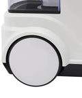 Close-up of wheel and base of Pro Grade Garment Steamer 110V 1500W With Adjustable Steam Temperature Fast Heat Up Rustproof Copper