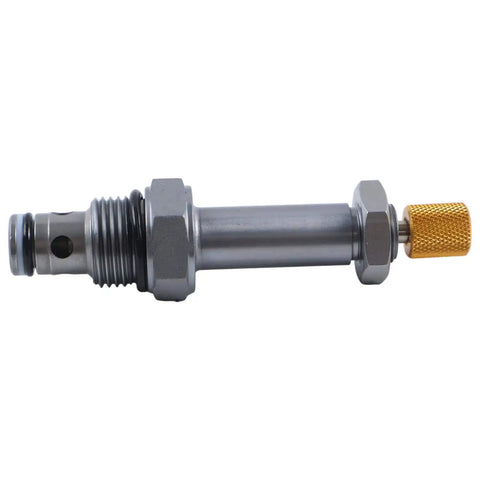 Solenoid Operated Spool Cartridge Valve With Manual Override SV08-22M-0-N-00 2 Way NC Poppet Valve Compatible With Hydraforce side view