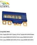 Legit Heavy Duty Swap Fusible Link Fuse Block For Toyota with blue ABS housing and gold terminals for reliable electrical connection.