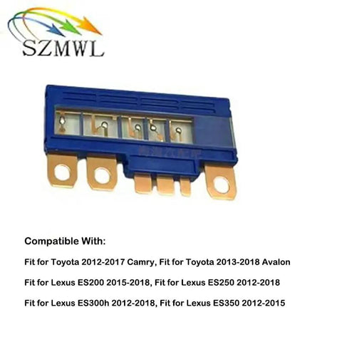 Legit Heavy Duty Swap Fusible Link Fuse Block For Toyota with blue ABS housing and gold terminals for reliable electrical connection.