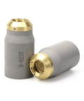 4 Pack 9-8237 Plasma Shield Cups For Thermal Dynamics SL60 SL100 Cutting Torch Consumables Replacement Kit, gray and gold