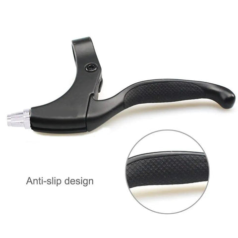 Dual Pack 4-Finger Anti-Skid Bicycle Brake Levers For 22mm Handlebars Aluminum Alloy Non Slip Levers Built To Last