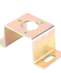 Encoder Mounting Bracket 38mm Iron Galvanized U Type Holder Ready To Rock In Harsh Environments