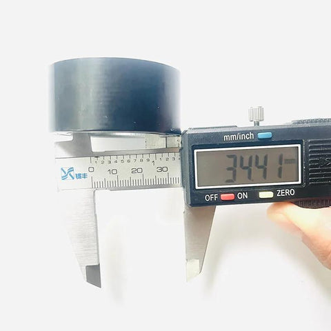 One Way Clutch Bearing For ATV And UTV Overrunning Clutch Replacement measured with caliper showing 34.41mm