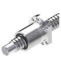 Kick Up Your Setup With This Rock Solid Precision Ball Screw Nut For Linear Motion Control, heavy duty screw with shiny metal finish.