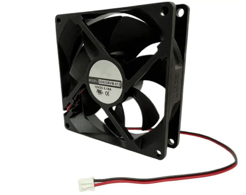 Top Notch 90Mm DC Cooling Fan For Wine Fridges And Backup Coolers Rock Solid 12 Volt 0 16 Amp Two Wire Axial Airflow Replacement Unit Working Smooth And Easy