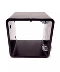 Heavy Duty Industrial Conveyor Leg Support Bracket Workhorse Replacement Fixture For Factory Assembly Lines And Warehouse Gear solid steel bracket with mounting holes.