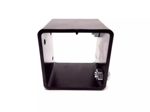 Heavy Duty Industrial Conveyor Leg Support Bracket Workhorse Replacement Fixture For Factory Assembly Lines And Warehouse Gear solid steel bracket with mounting holes.