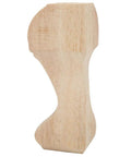 Solid Wood Carved Furniture Foot Legs With Exquisite Grain for Sofa, TV Cabinet, and Coffee Table, showcasing a handcrafted look.