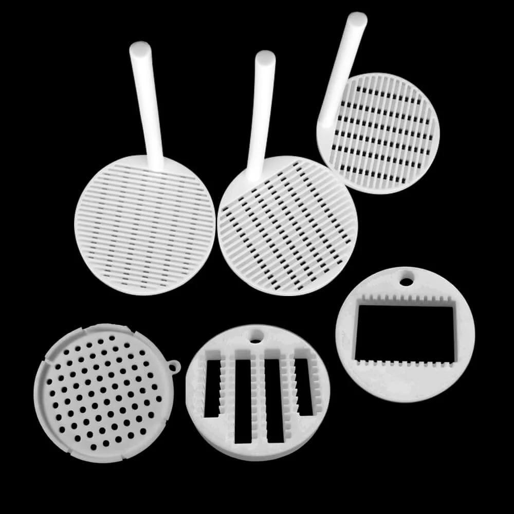 PTFE Silicon Wafer Cleaning Rack for Lab Use
