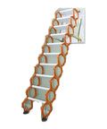 Fully Automatic Telescopic Attic Staircase With Wireless Remote And Heavy Duty Titanium Magnesium Alloy Ladder with non-slip steps.