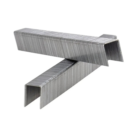 Top Shelf 22 Gauge Narrow Crown Upholstery Staples In A 5000 Piece Bulk Box With Smooth Shooting 7 16 Inch Legs.